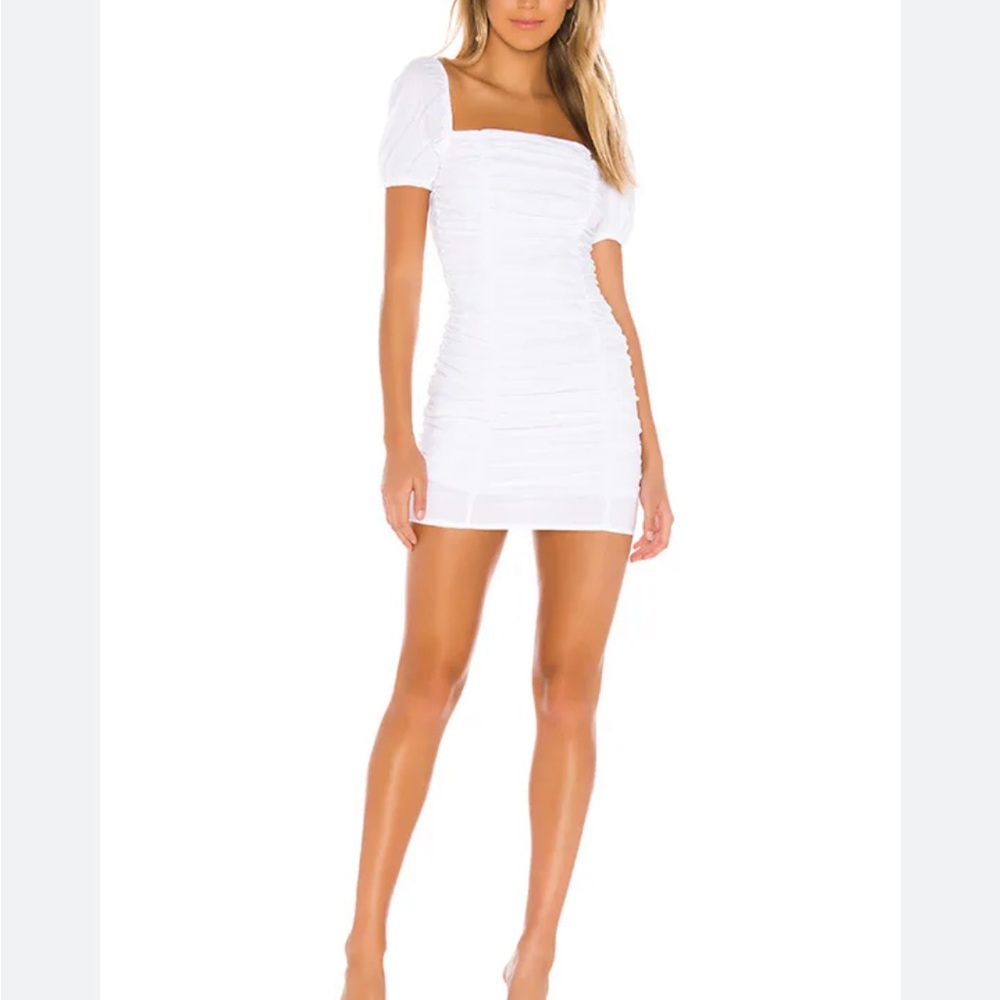 Lovers + Friends White Mini Dress
